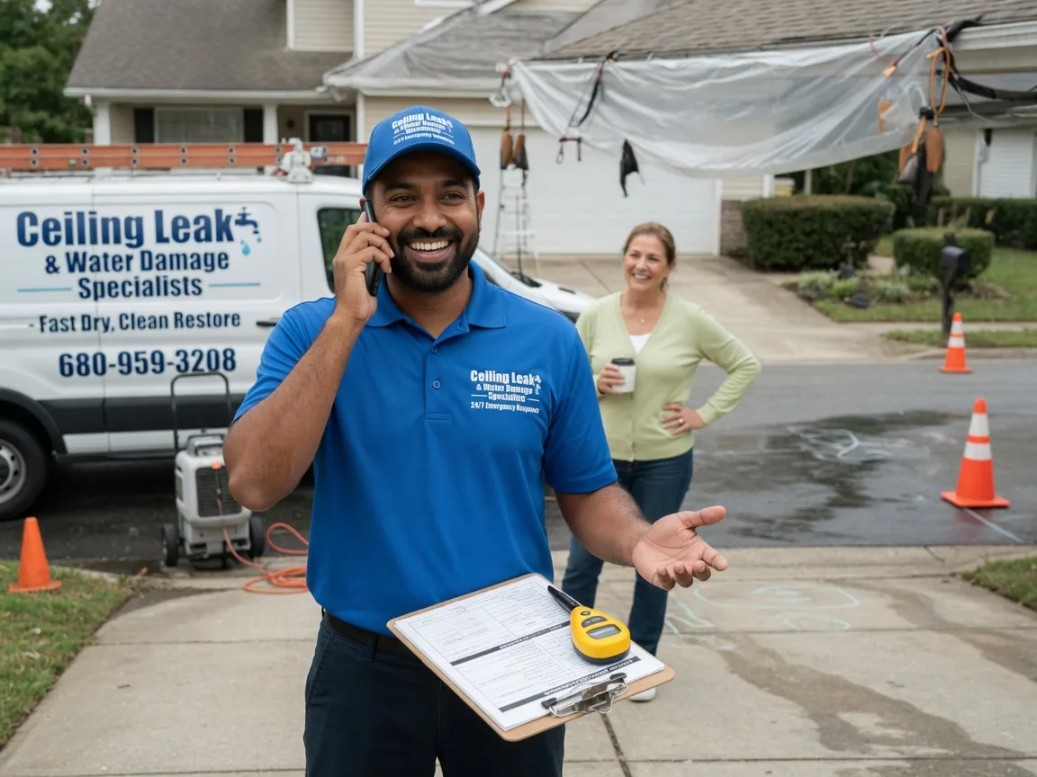 Ceiling Leak Cleanup Gillette, NJ FAQs